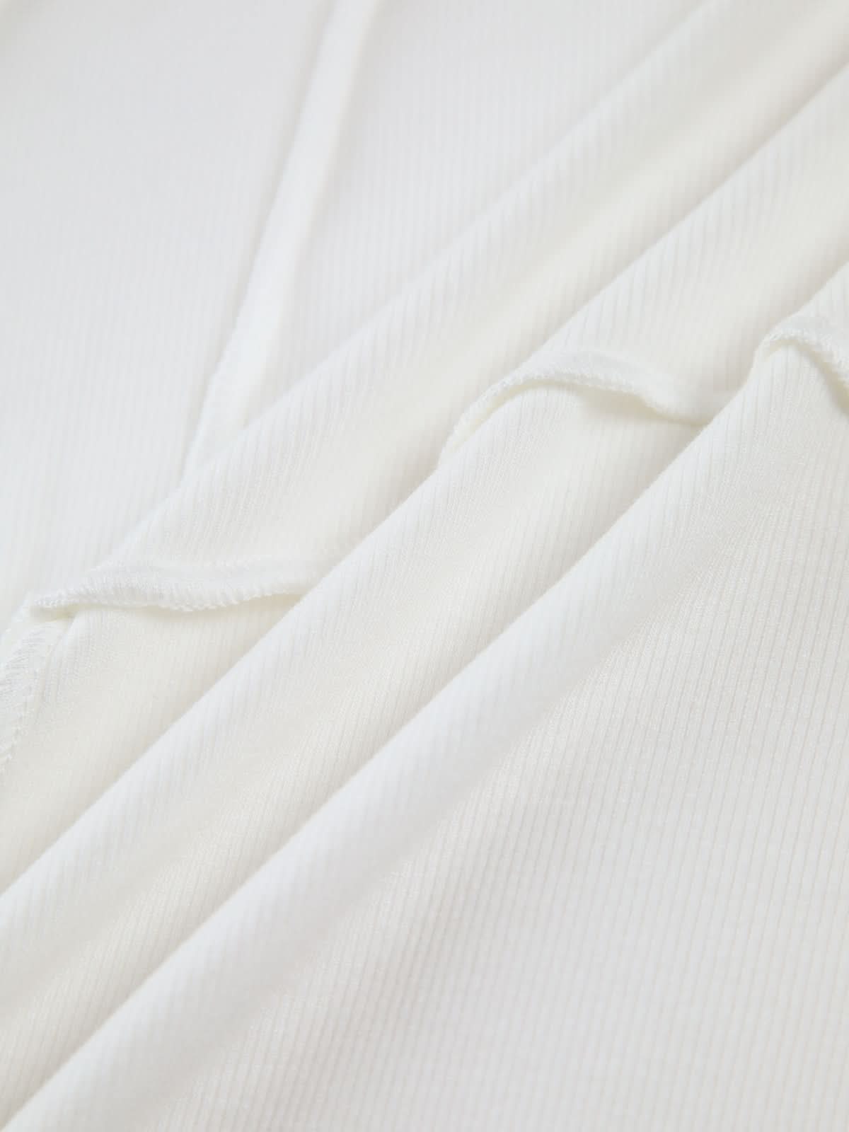 Bronte | Elegant Ribbed Top with Seam Accents