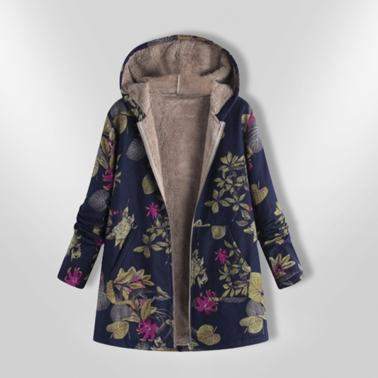 Tricia| Reversible Hoodie Jacket